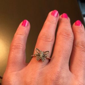 Pandora Butterfly Ring size 4.50